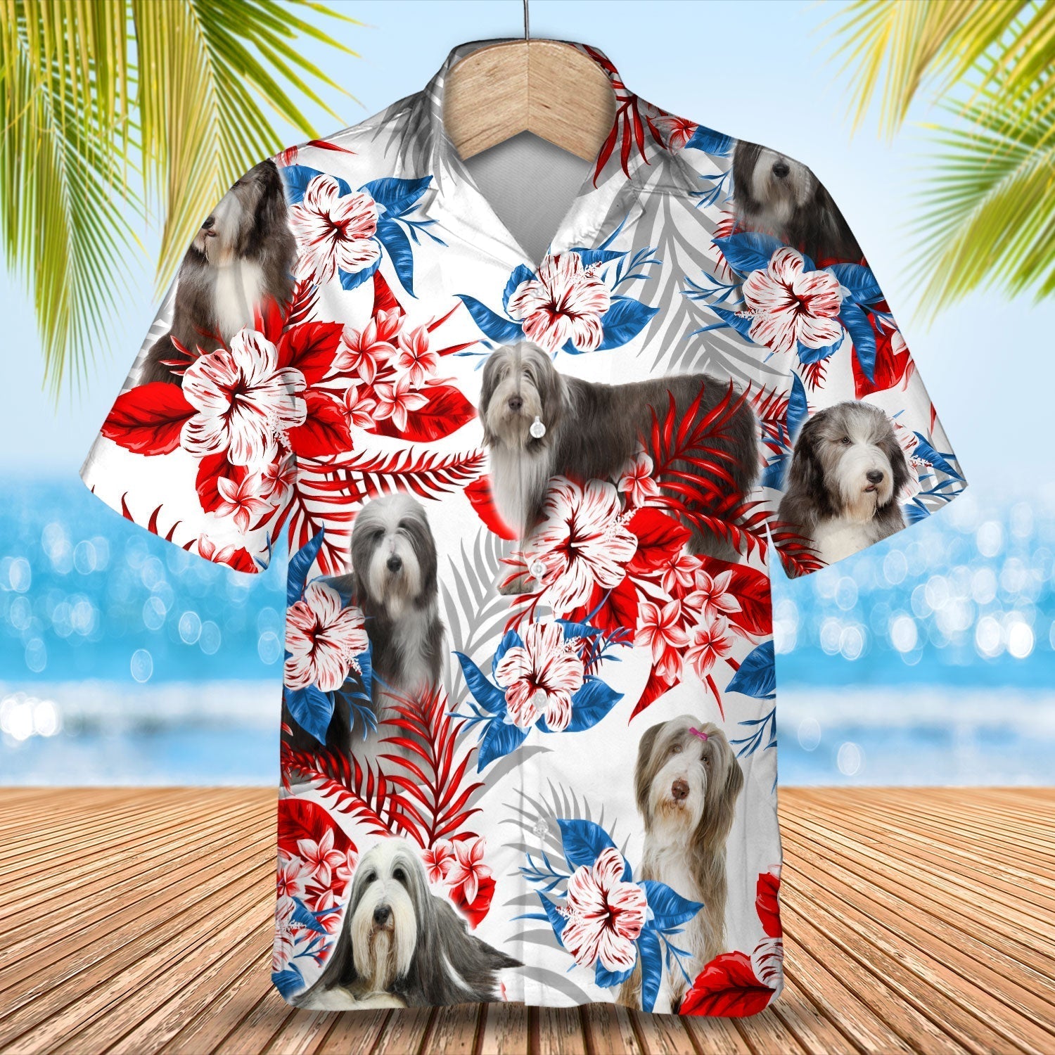 Bearded Collie Hawaiian Shirt – Summer Aloha Shirt, Hawaiian Shirt For Men And Women