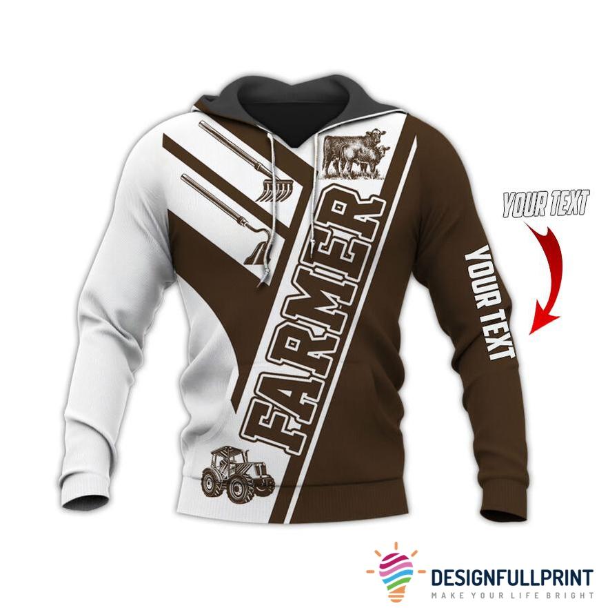 Farmer Hoodie 3D All Over Printed Cl …