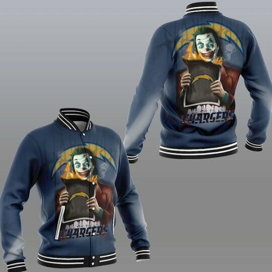 Sport-Team Los Angeles Chargers Joker Navy Blue Baseball Jacket
