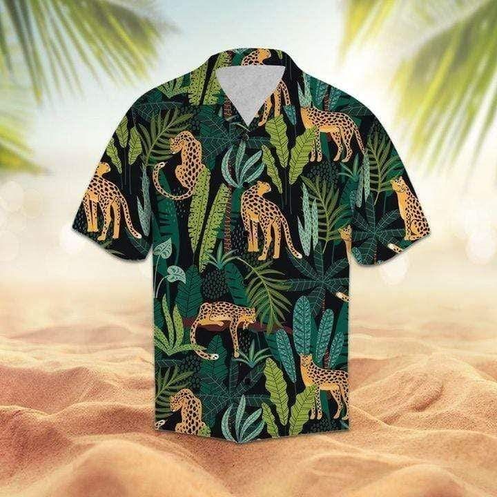 Jaguar Tropical Jungle Hawaiian Aloh …