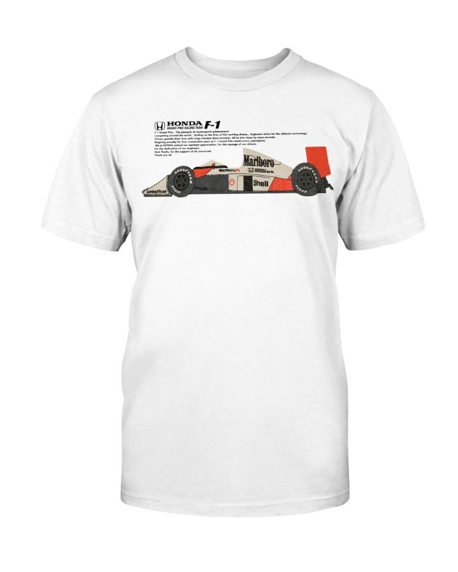 Deadstock Honda F1 Grand Prix Racing Team Vintage T Shirt 070321