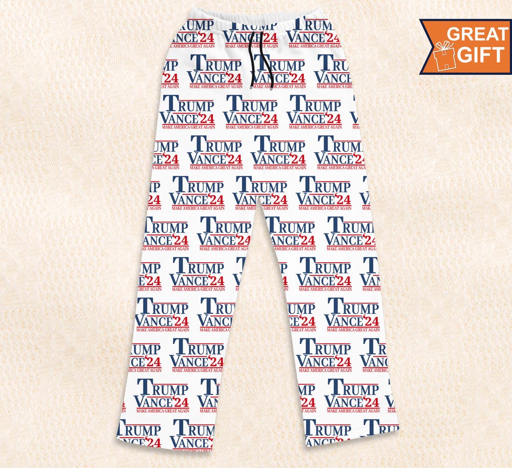 Trump Vance 2024 Pajamas, Maga 2024 Pajamas Shirt Donald Trump, Trump For President, 2024 Election Shirts, Republican Voting Shirt, Christmas Gift 2024 Teecowboy