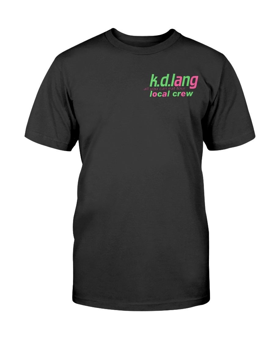 Vintage 1996 Kd Lang All You Can Eat Tour Local T Shirt 071721