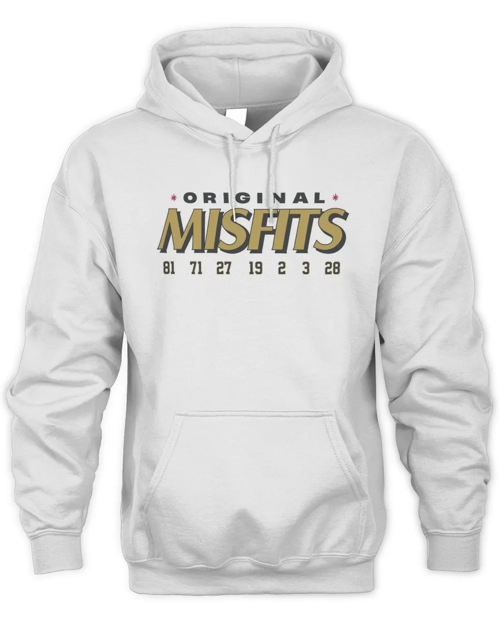 Original Misfits Vegas Golden Knights 2023 Stanley Cup Champions 2D Hoodie