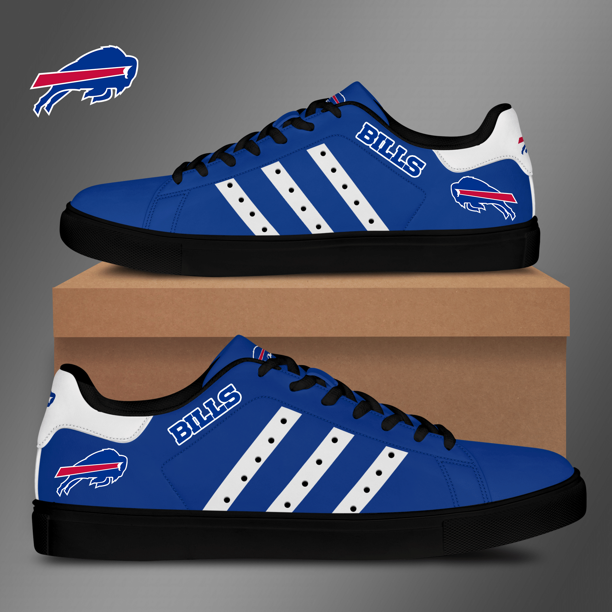 Buffalo Bills Low Top Shoes V5