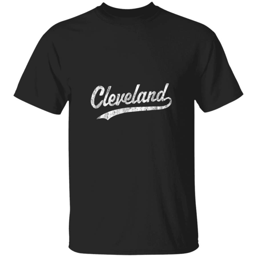 Cleveland OH TShirt Vintage Baseball Sports Script Denver Broncos T Shirt