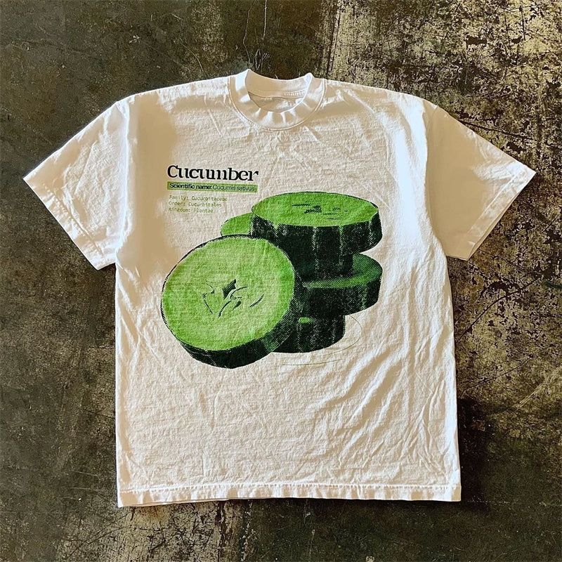 Shirt Ideas, Cucumber Design Print S …