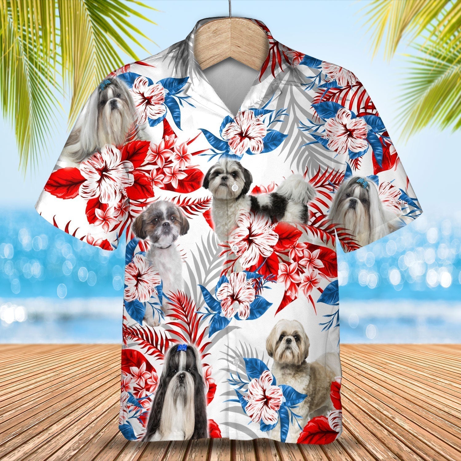 Shih Tzu Hawaiian Shirt – Gift For Summer, Summer Aloha Shirt, Hawaiian Shirt For Men And Women