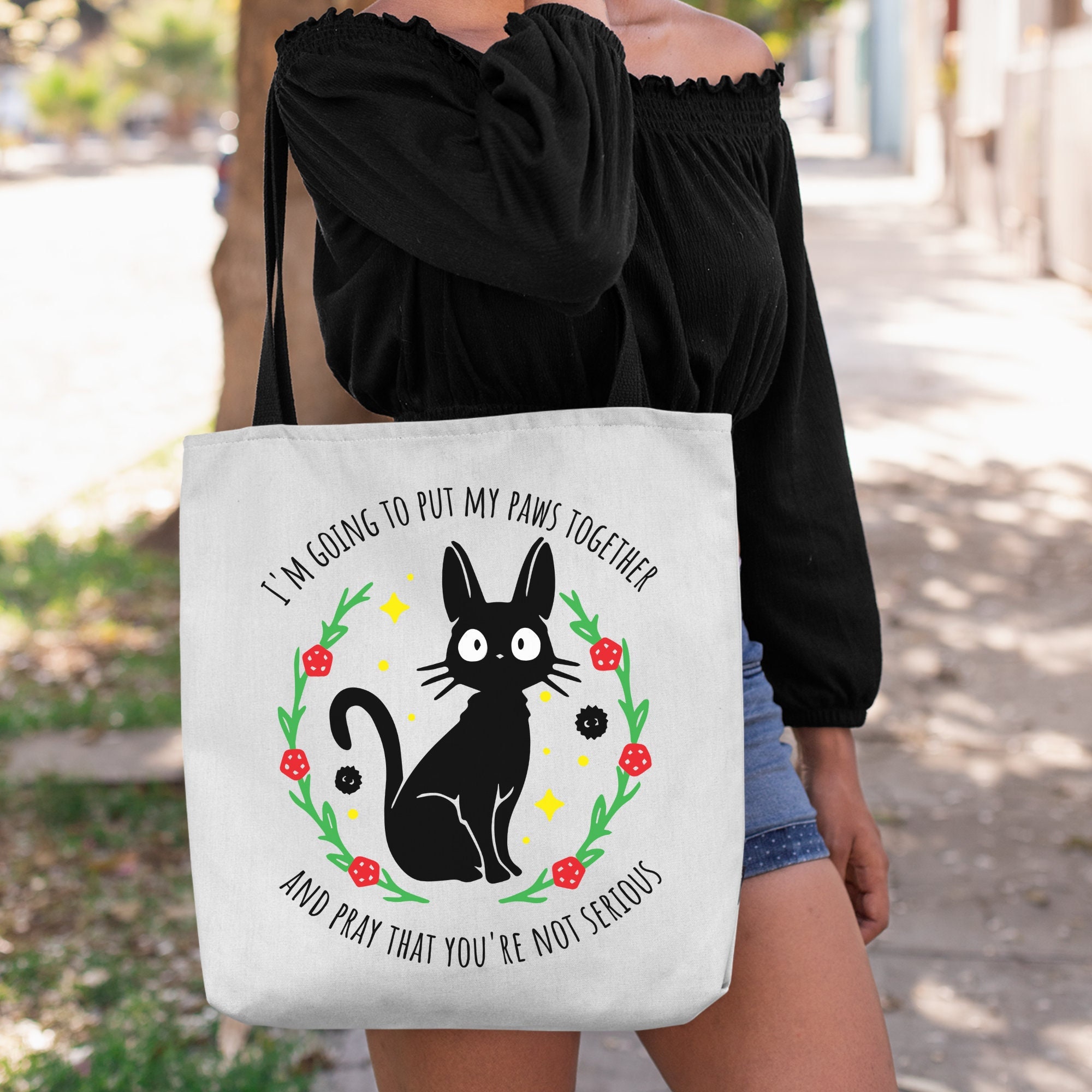 Kiki’s Delivery Service Inspired Jiji Premium Tote Bag