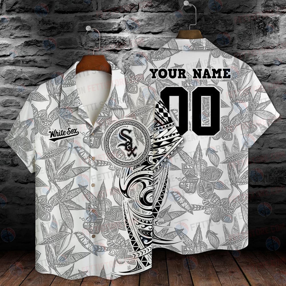 Chicago White Sox Mlb Summer Pattern Stm Custom Hawaiian Shirt