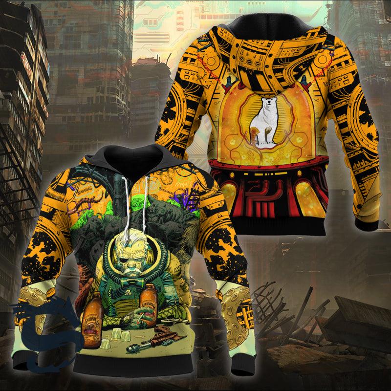 The Old Man Of Fear Agent Drink Bundaberg Hoodie & Zip Hoodie