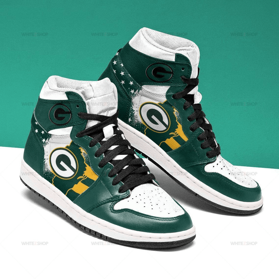 Green Bay Packers Men Unique Football JD 1 Shoes Sport Sneakers For Men And Women Ver335