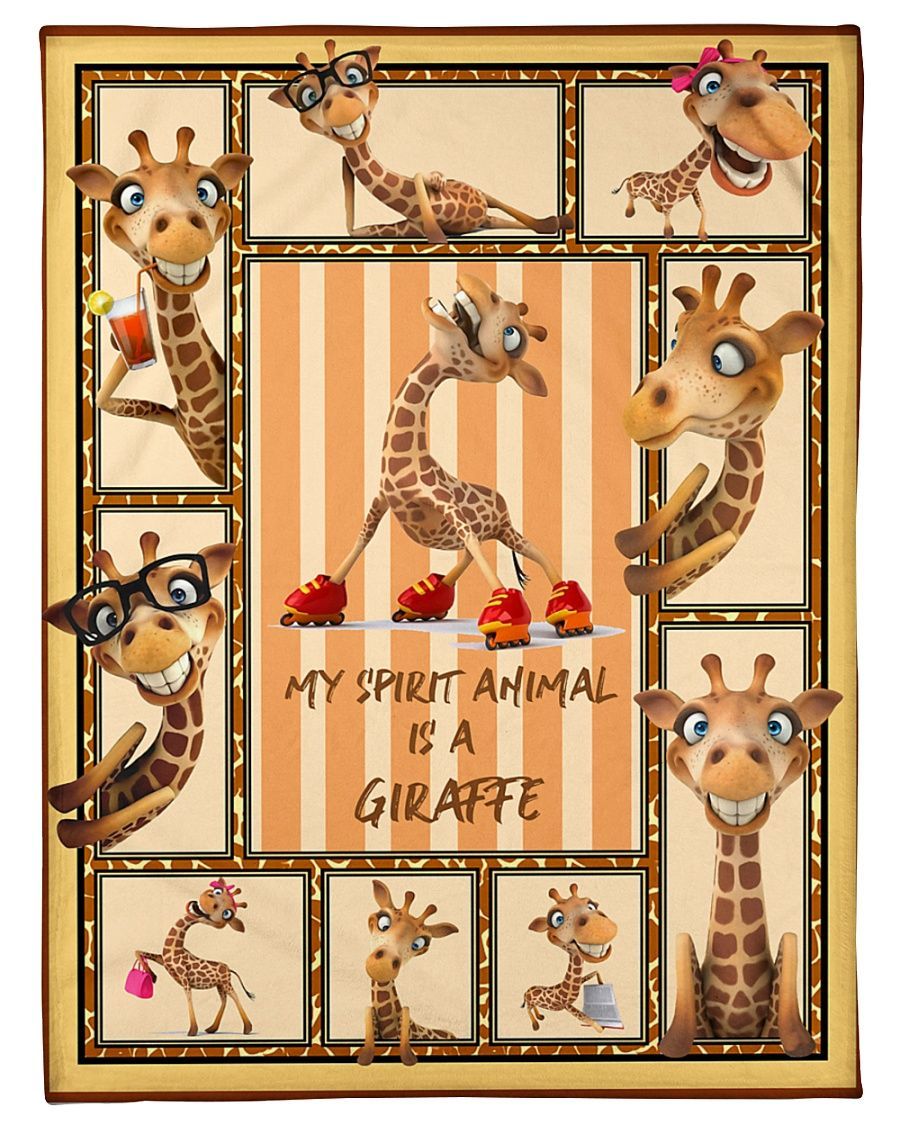 My Spirit Animal Is A Giraffe Blanke …