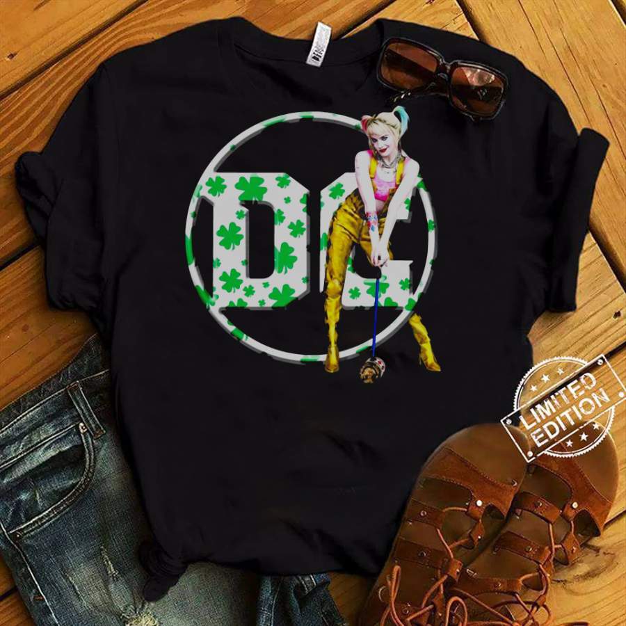 Fashion24Hs - Graphic Tee - St Patrick’S Day Harley Quinn Dc Shirt