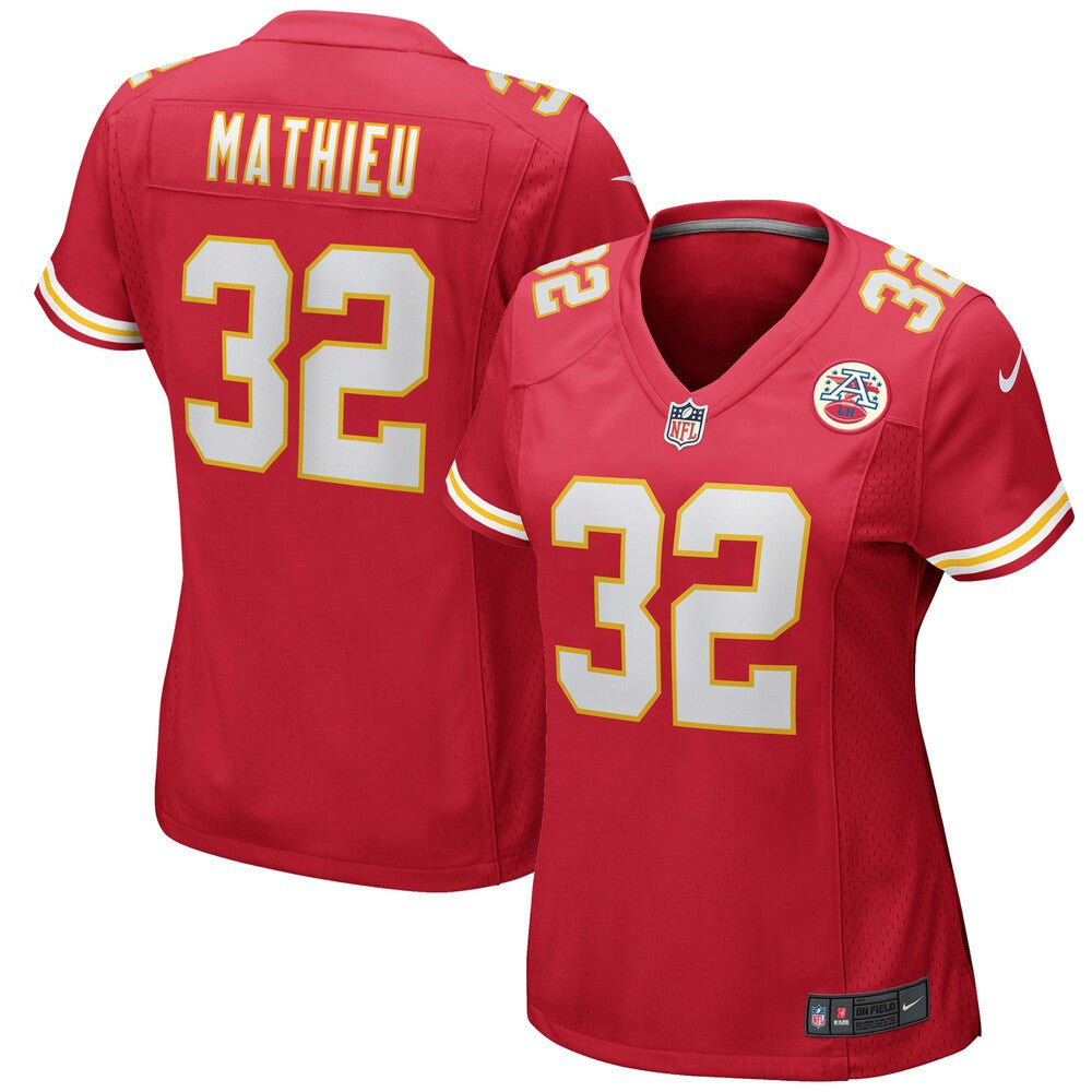 Women’S Nike Tyrann Mathieu Red Kansas City Chiefs Game Jersey