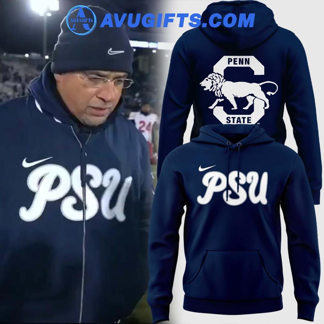Pen State Football X Coach James Franklin 2024-2025 Limited Edition Hoodie – Zip Hoodie 3D Aop Shirt