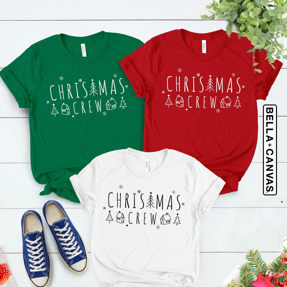 Matching Family Shirts, Christmas Crew Shirt, Family Christmas Pajamas, Family Christmas Shirts, Toddler Christmas Shirt, Christmas T Shirt X Hoodiegenstore