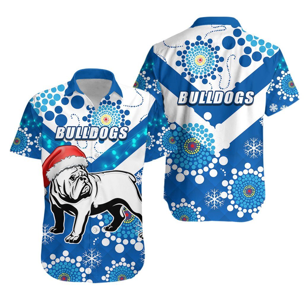 Bulldogs Hawaiian Shirt Christmas Li &hellip;