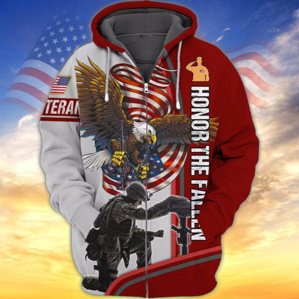 Veteran Honor The Fallen Hoodies Tshirt