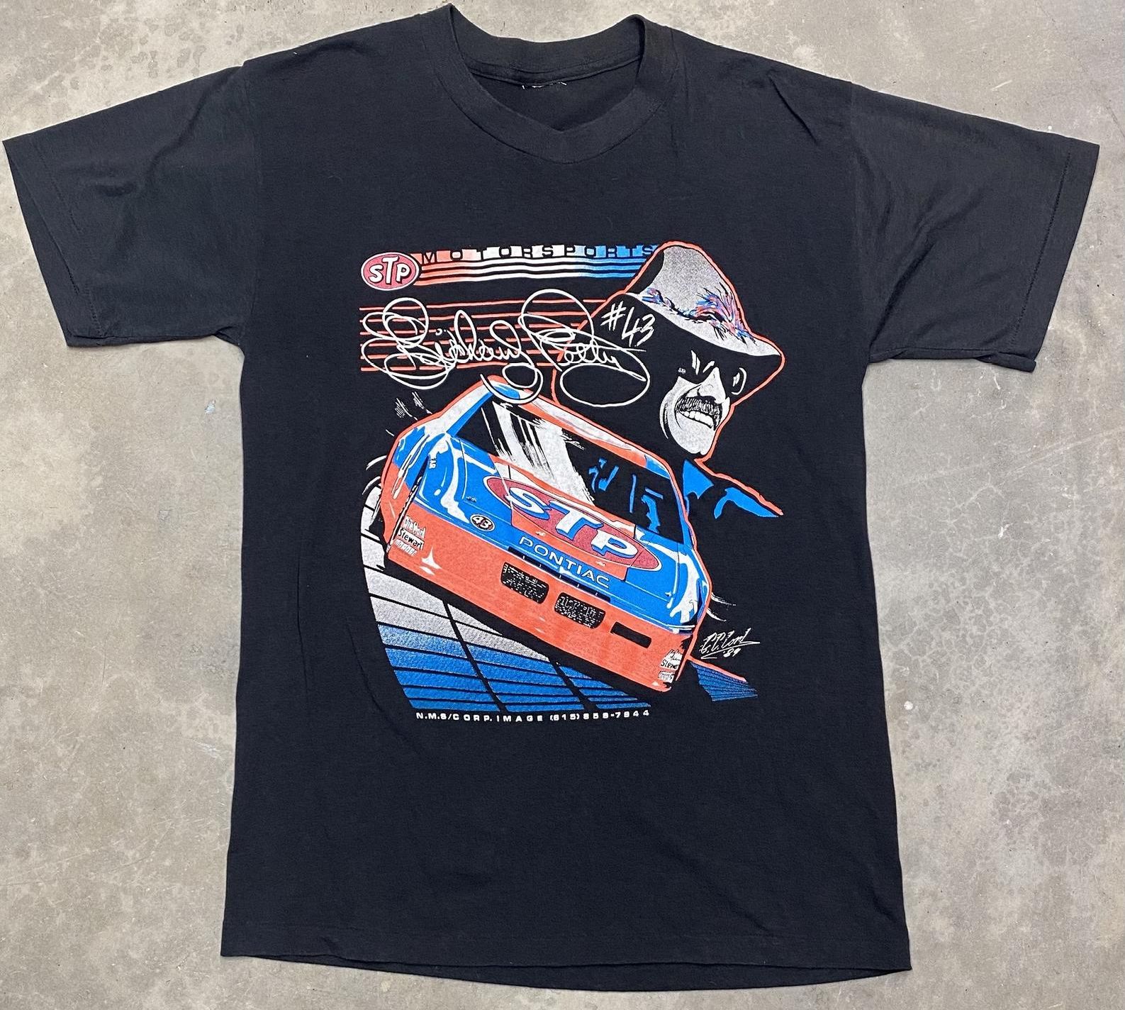 Vintage 1989 Richard Petty Nascar Stp Racing Tee –