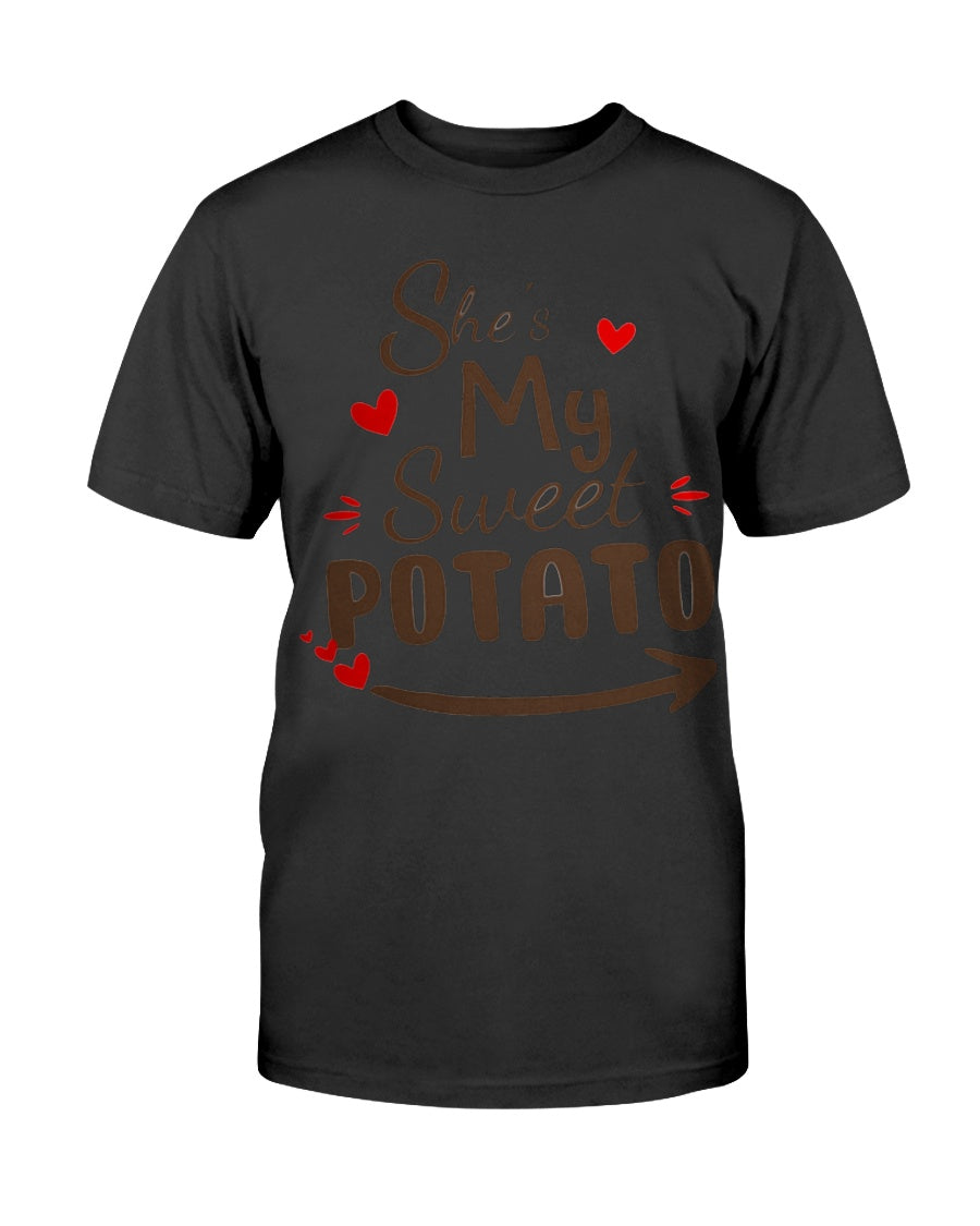 Couple T-Shirt She Is My Sweet Potat &hellip;