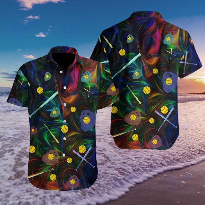 Softball Colorful Light Hawaiian Alo &hellip;