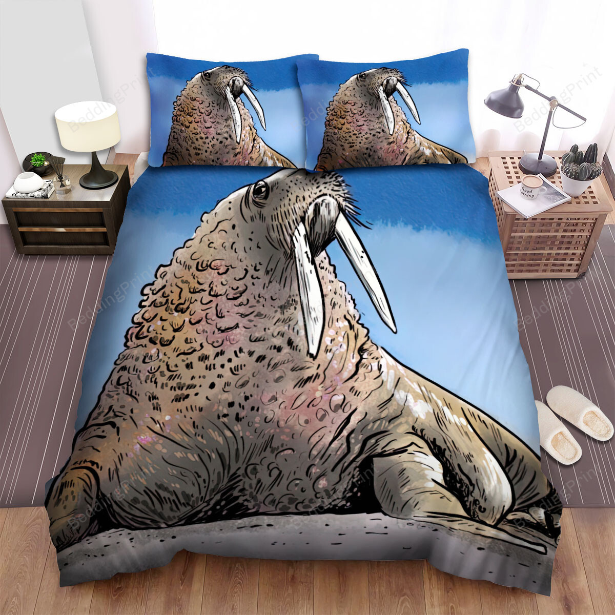 The Long Teeth Walrus Bed Sheets Spr &hellip;