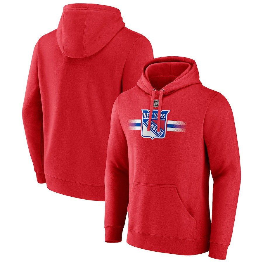 New York Rangers NHL National Hockey League Logo Red Print 2D Hoodie