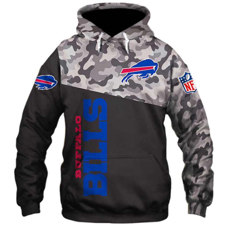 Buffalo Bills Military Hoodie 3D