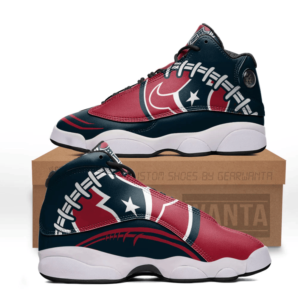 Houston Texans Air Jordan 13 Sneakers Custom Shoes JD13 V1585