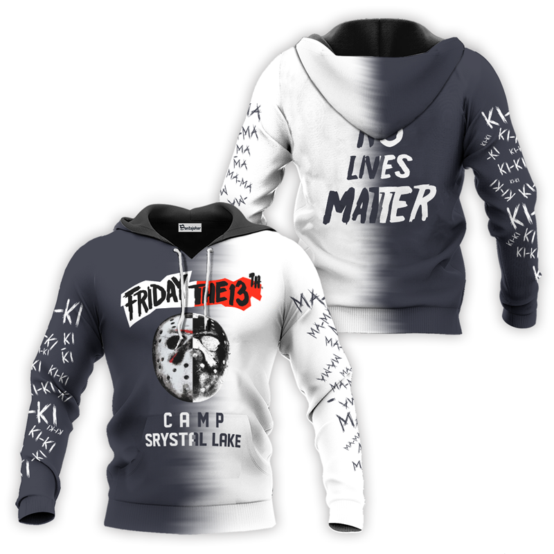 Jason Voorhees No Lives Matter Hoodie & Zip Hoodie