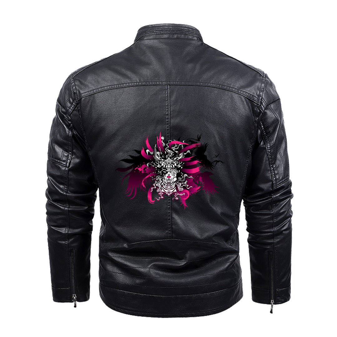 Viking Jacket - Long haired Valkyrie Fleece Jacket A35 Teeedge Where Art Meets Style