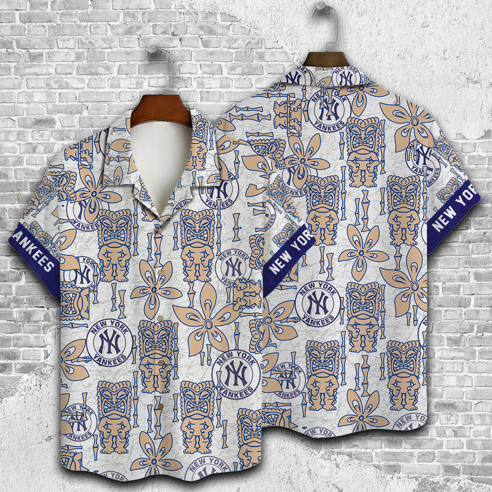 New York Yankees Major League Baseball 2023 Aop Hawaiian Shirt
