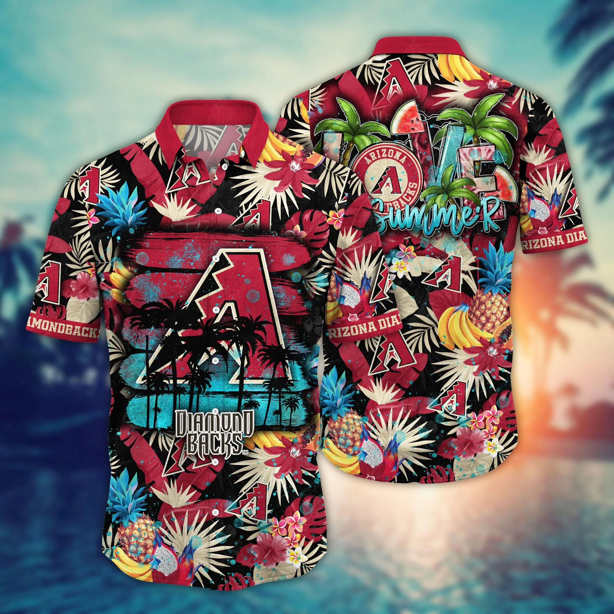 Arizona Diamondbacks Mlb Hawaiian Shirt Dry Season Aloha Shirt