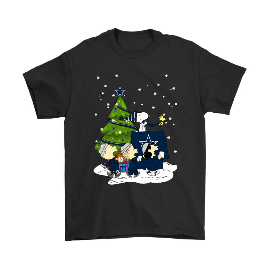 Dallas Cowboys Are Coming To Town Snoopy Christmas Shirts ClothBro Inspired America's Team