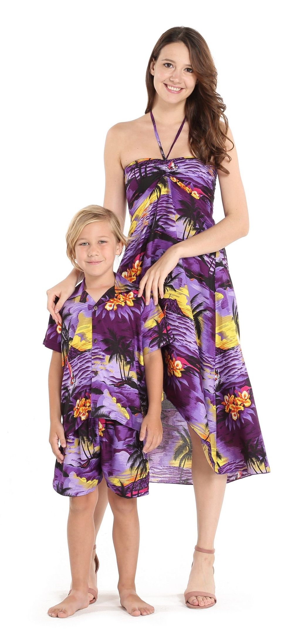 Matching Mother Son Hawaiian Luau Ou &hellip;