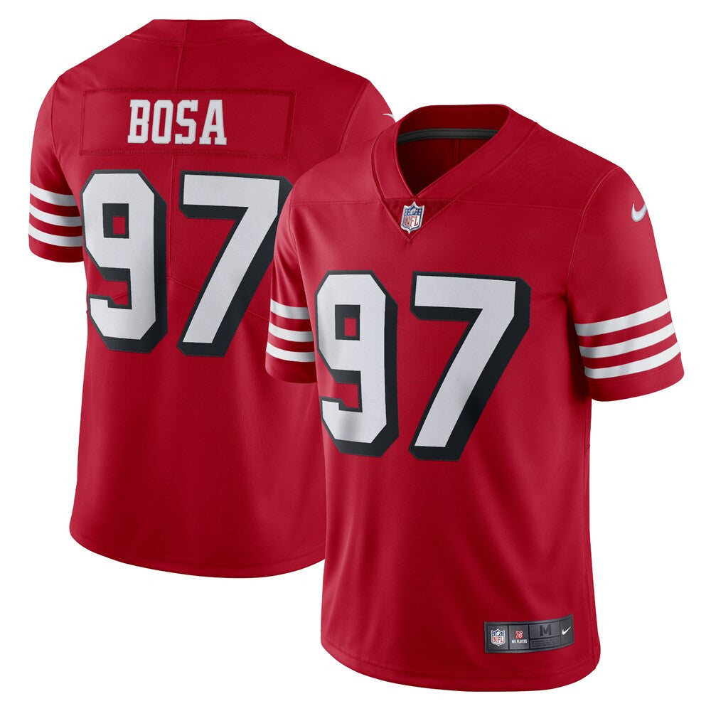 Men’S San Francisco 49Ers Nick Bosa Nike Red Alternate Vapor Limited ...