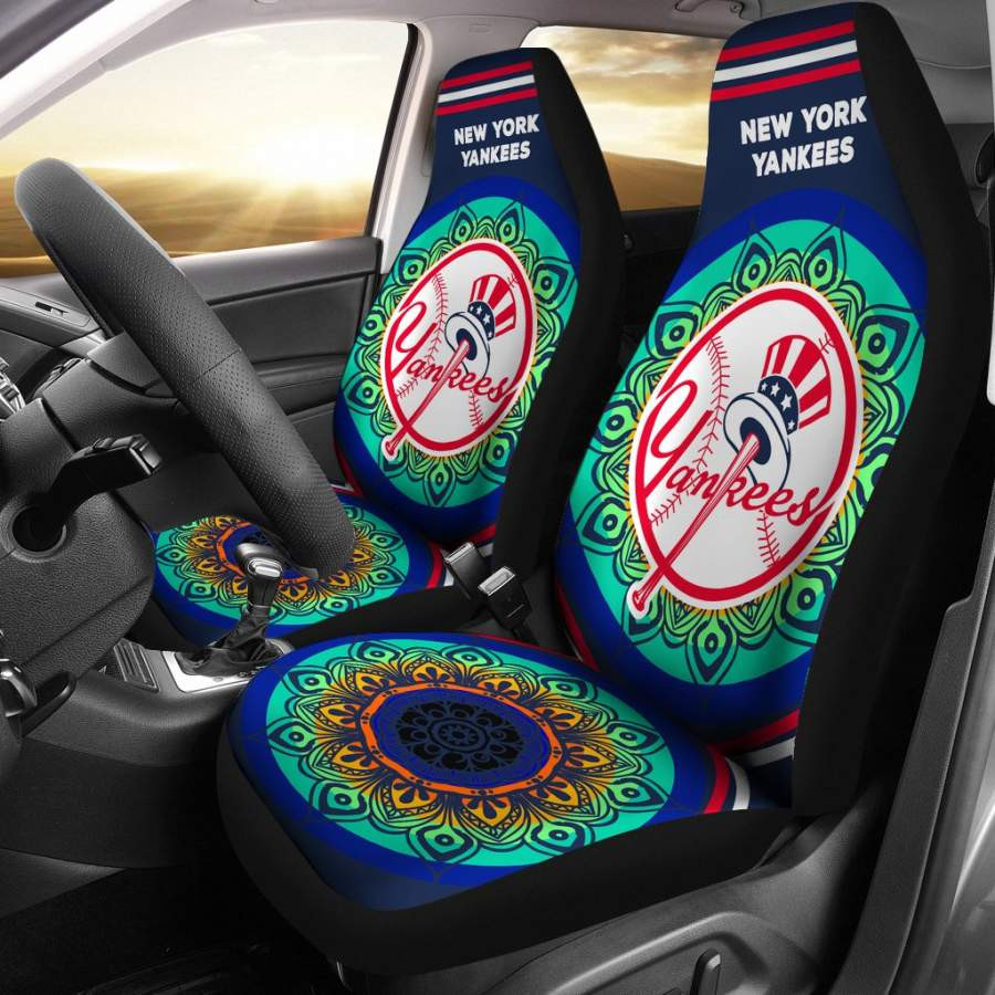 Unique Magical And Vibrant New York Yankees Car Seat Covers CSC5093