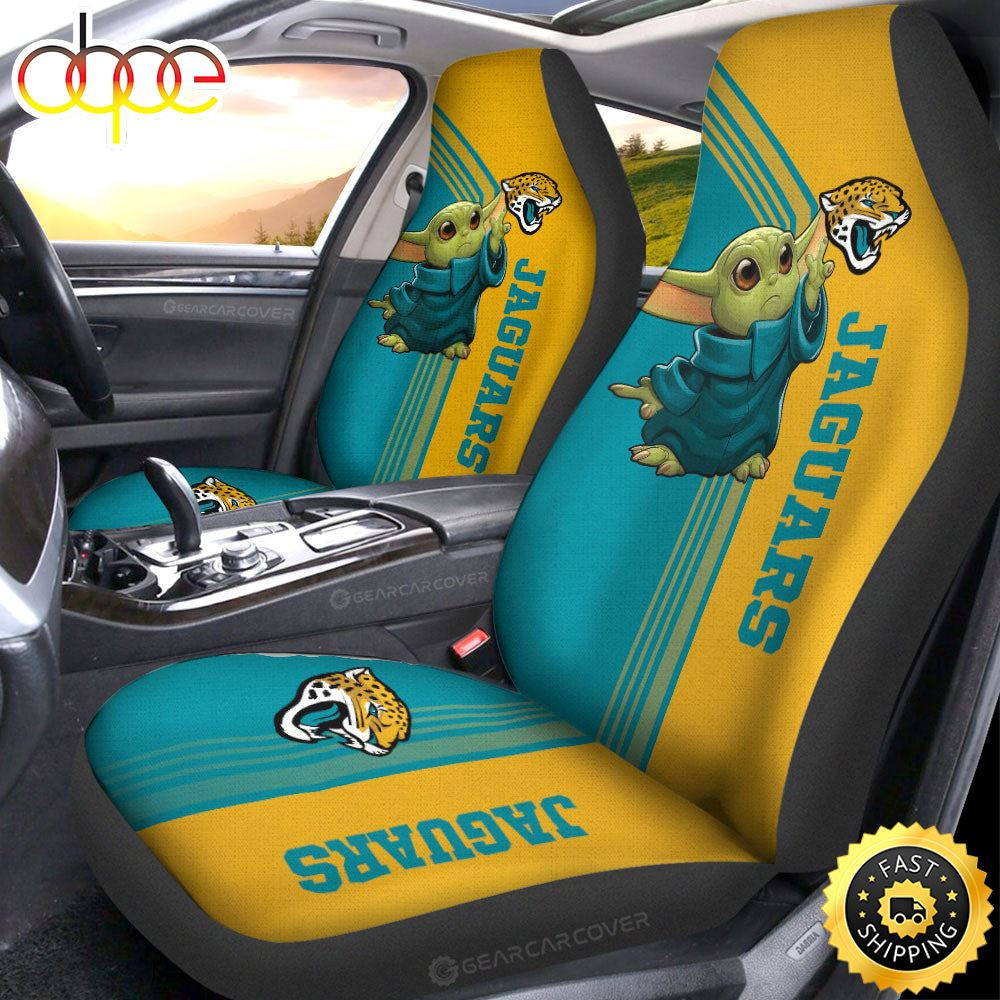 Jacksonville Jaguars Customized Car Seat Cover Set CSC4135