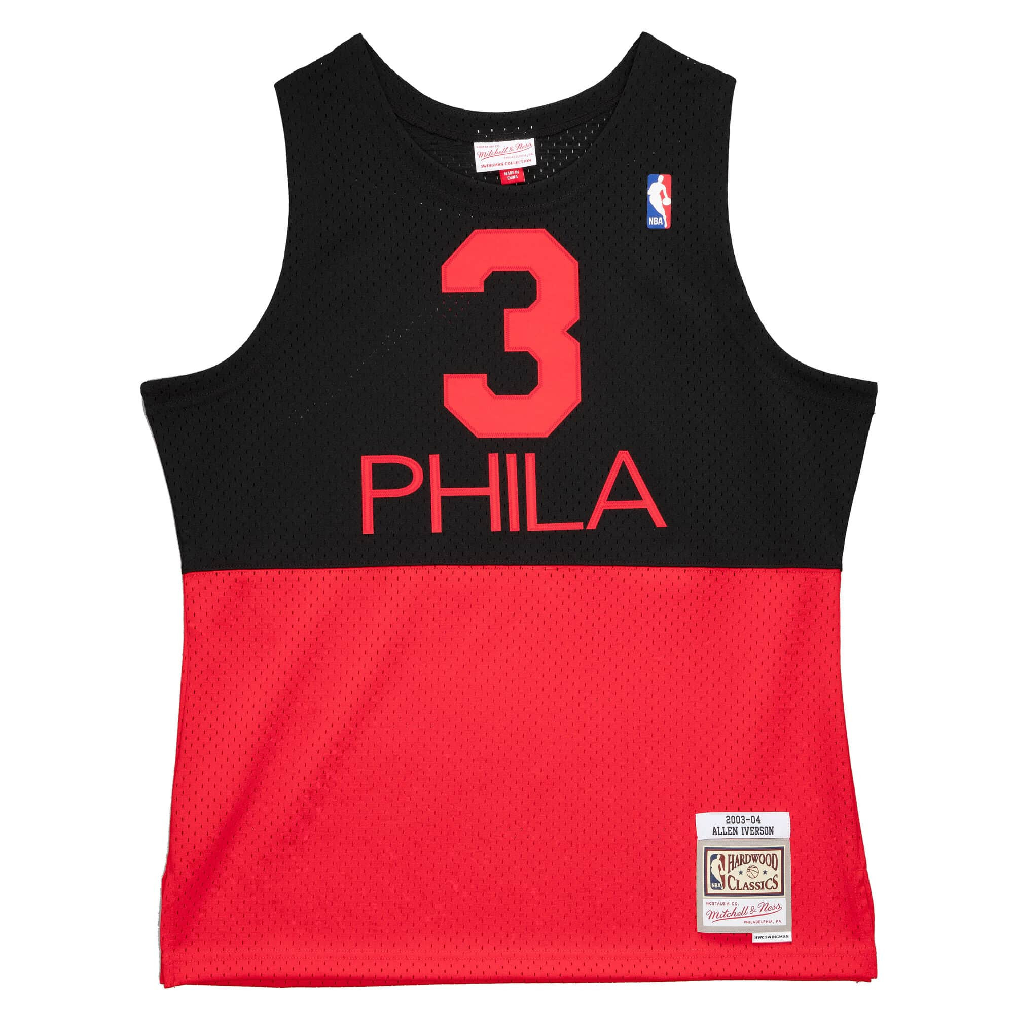 Mitchell & Ness Reload Swingman Allen Iverson Philadelphia 76Ers 2003 ...