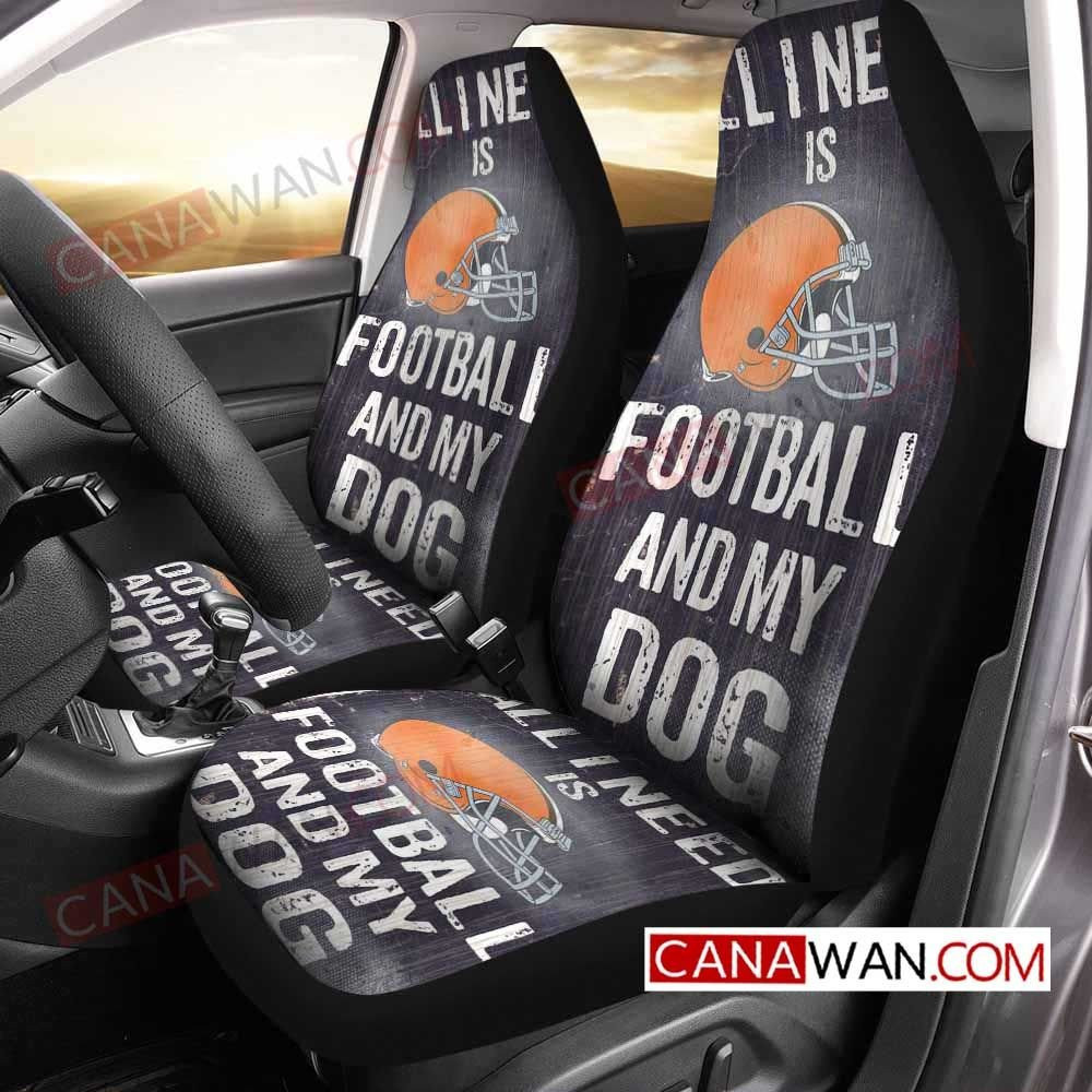 Cleveland Browns Car Seat Cover Set CSC9193