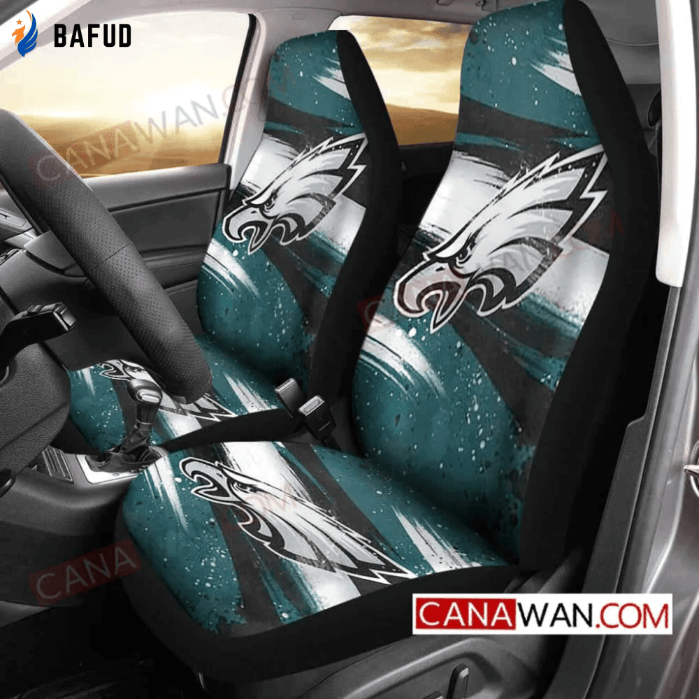 Philadelphia Eagles Logo Pattern Car Seat Cover CSC8253