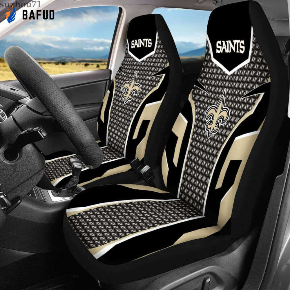 New Orleans Saints Car Seat Cover Set CSC2927