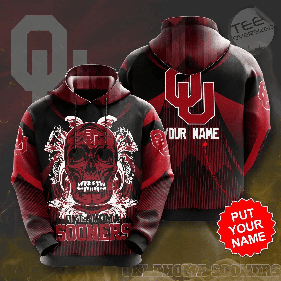 Oklahoma Sooners Hoodie 3D, Sport-Team Clothes  Aop Shirt