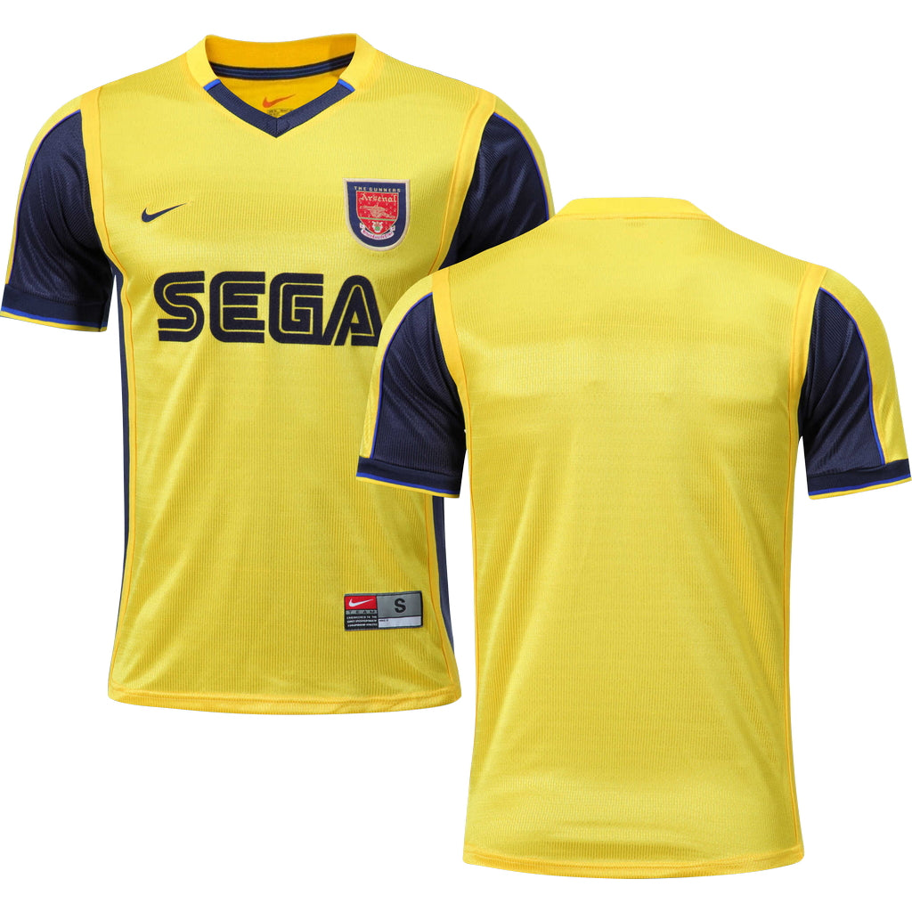 Arsenal Away Retro Replica Jersey 1999/2000