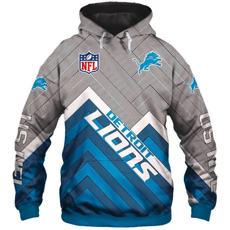 Detroit Lions 3D Hoodie