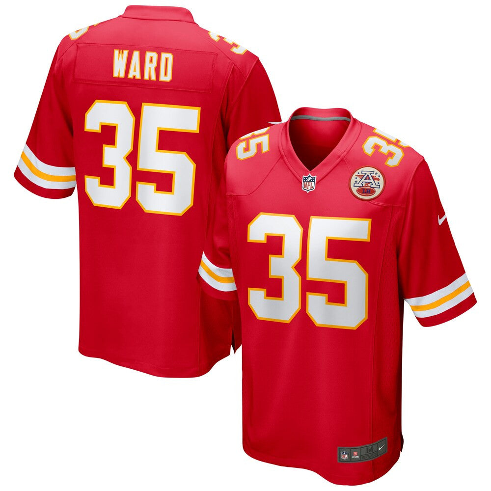 Men’S Kansas City Chiefs Charvarius Ward Nike Red Game Jersey