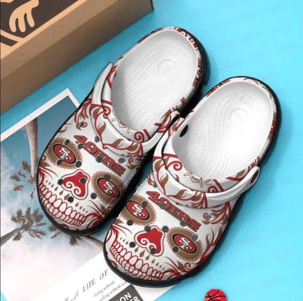 San Francisco 49ers Skull Crocss Clog Comfortable Shoes Ver479