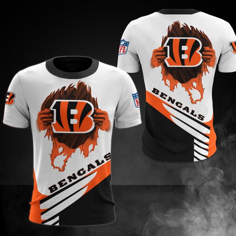 Cincinnati Bengals T-Shirt Cool Graphic Gift For Men