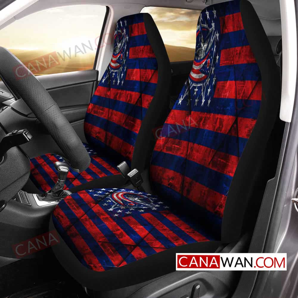 Columbus Blue Jackets Car Seat Cover Set CSC2404